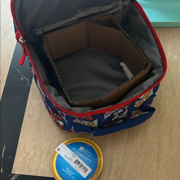 Sonic the Hedgehog Kids Lunch Bag - Blue and Red - Picture 2 of 2